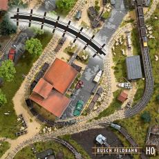 Busch 12323 H0 2 Bogengleise R 115