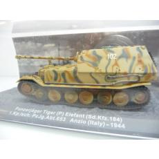 Panzerjäger Tiger P Elefant Sd.Kfz. 184 1.Kp./sch. Abt.653 Anzio 1944 - De Agostini 1:72
