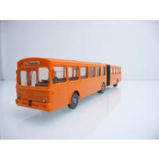 Wiking H0 Berlin-W Airport articulated bus 2 orange