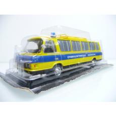 Russian emergency vehicle in yellow / blue with siren in original packaging