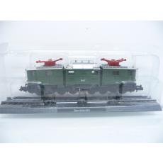 Standing model series E91 electric locomotive in original packaging