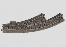 Märklin 24671 H0 Bogenweiche links R1 = 360 mm / 30°. Außenbogen: 30°