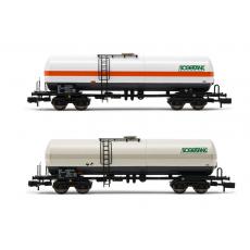Arnold HN6539 N 2-tlg. Set 4-achs. Kesselwagen Zags/Zas Sogetank der FS Epoche V