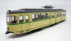 Rivarossi HR2860D H0 Straßenbahn DUEWAG GT6 BOGESTRA Ep. IV beige