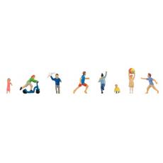 Faller H0 151613 Spielende Kinder Miniaturfiguren 7-teilig