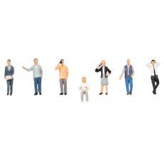 Faller H0 151651 Miniaturfiguren Büroangestellte 7-teilig