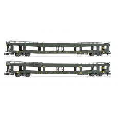 Arnold HN4350 Spur N 2-teiliges Set RENFE Autotransportwagen DDMA Epoche IV