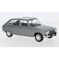 WhiteBox 1:24 WB124047 Renault 16 in metallic grau 1965