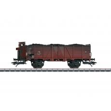 Märklin 46027 H0 Offener Hochbordwagen Om 21 DB braun betriebsverschmutzt