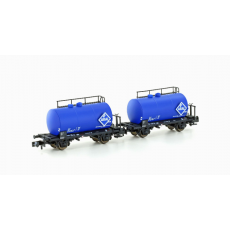 Hobbytrain N H24833 2-teiliges Set Kesselwagen der DB von ARAL Ep.IV blau