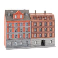 Faller 231712 N 2 Altstadthäuser 159 Einzelteile 92x88x138mm