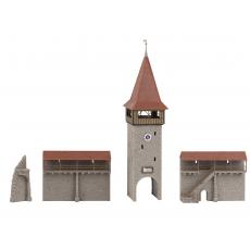 Faller 232171 N Old Town Tower with Wall 132 individual parts
