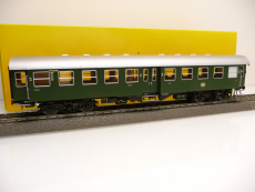 Brawa 46106 H0 Reisezugwagen B4yge-58 Umbauwagen grün der DB Ep.III