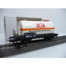Märklin 44512 H0 Kesselwagen AGA Rommenhöller-Kohlensäure weiß