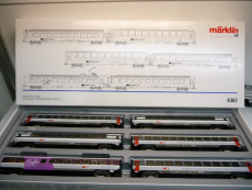 Märklin 4367 H0 EuroCity-Schnellzugwagen-Set SBB 6-teilig Ep. V TOP in OVP