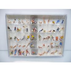 Preiser 13005 H0 Superset No. 5 - Sports and Leisure - 60 exclusively painted miniature figures