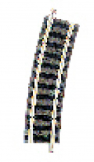 Fleischmann N 9127 Gebogenes Gleis R2, 15 - Gebrauchtgleise