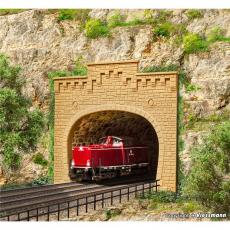 Vollmer 47813 N Tunnelportal mit Aufsatz zweigleisig 2 Stück