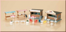 Imbiss- und Marktstände Auhagen H0 11352