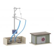 Faller 144062 H0 Trinkwasseranlage 48 x 42 x 78 mm, 38 x 26 x 20 mm IV