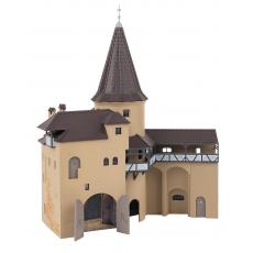 Faller 130825 H0 Powder tower with battlement Ep. I 205 x 150 x 260 mm
