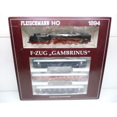 1894 F-train of the 50s Gambrinus Ep. III steam locomotive BR 03 special series - Fleischmann H0