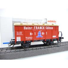 Märklin 46969 H0 Klappdeckelwg Franck Söhne Jahreswagen 1996 rot  TOP in OVP