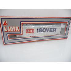 Lima 303576 H0 Güterwagen G+H ISOVER der DB Ep. IV weiß