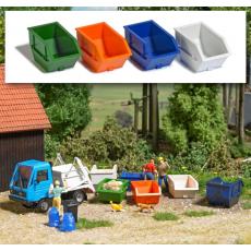 Busch 7753 H0 4 Absetzcontainer 2,5m³