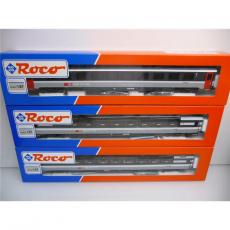 Roco 44768 + 44769 + 44770 H0  3 x Personenwagen der SBB  wie ladenneu !!  2L= DC
