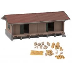 Faller 120098 H0 goods shed 160x84x59mm 123 parts Ep. II