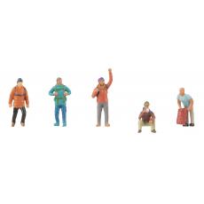 Faller 151802 H0 Auf Bergtour 5 Miniaturfiguren