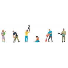 Faller 151686 H0 Im Kleingarten 6 Miniaturfiguren