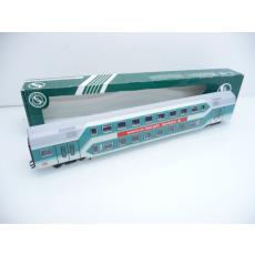 Sachsenmodelle 14427 H0 Doppelstockwagen der DB Kl. 2 Sparkasse türkis