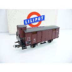 Liliput 213 03 H0 Güterwagen der DB 132 557 braun
