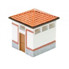 Hornby HC8062 H0 1:87 Kleiner Serviceblock / Toiletten Haus