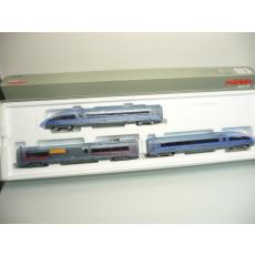 Märklin 37789 H0 3-part ICE 3 railcar train transparent like brand new!!