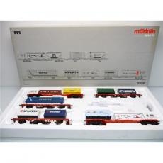 Märklin 37091 H0 Cargo sprinter with 7 containers DIGITAL like brand new!!