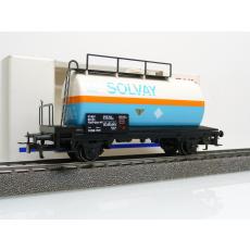 Märklin H0 gas tank car Solvay SNCB 88 7209 056-4 Chlore Liquide advertising model like NEW!! !!