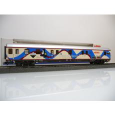 Märklin 42808 H0 Fahrradwagen Donautal Naturpark Express der DB  wie NEU in OVP