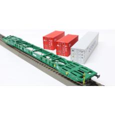 Igra Model 96010072 H0 Containerwagen Sggnss-XL Stb-Tl Cosco 40 + 2x Cai 20 HC