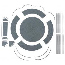 Faller 180278 H0 Kreisverkehr und Verkehrsinsel Ep. III - 31 Teile Faller 180278 H0 Kreisverkehr und Verkehrsinsel Ep. III - 31 Teile