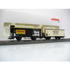 Märklin 31636 H0 2-teiliges G10 Wagen-Set Hengstenberg / Essig  DRG Limitiert