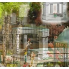 Busch 1568 H0 Säulenbogen 60 x 60 42 mm