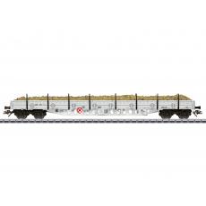 Märklin 46016 H0 Rungenwagen Sersa Ep. VI mit Beladung