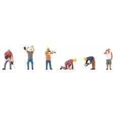 Faller 151694 H0 Auf dem Bau 6 Stück