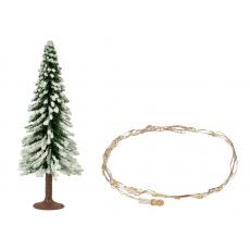 Faller 181245 H0 Weihnachtsbaum mit Beleuchtung 100mm