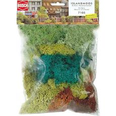 Busch 7105 Islandmoos Großpack 70g 4 Farben