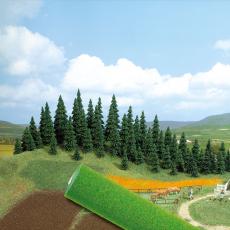 Busch 7220 Gelände-Teppich dunkelgrün 100x80 cm