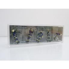 Preiser 10486 H0 5 Feuwehrmänner Technische Hilfeleistung